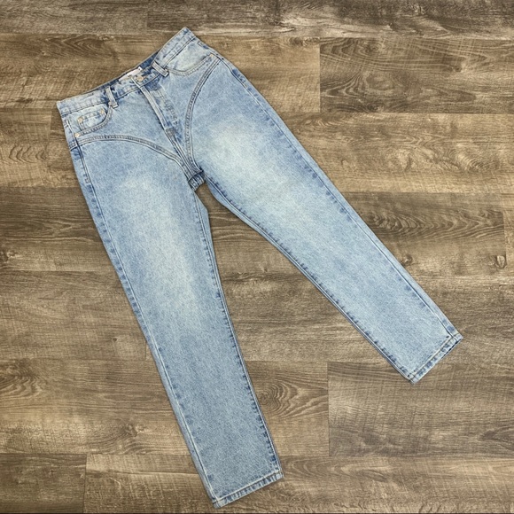 Adika Denim - ADIKA High-Rise Button Fly Jeans
